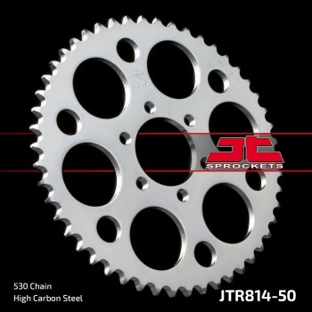 corona moto jt sprockets de acero de 50 dientes jtr814 50