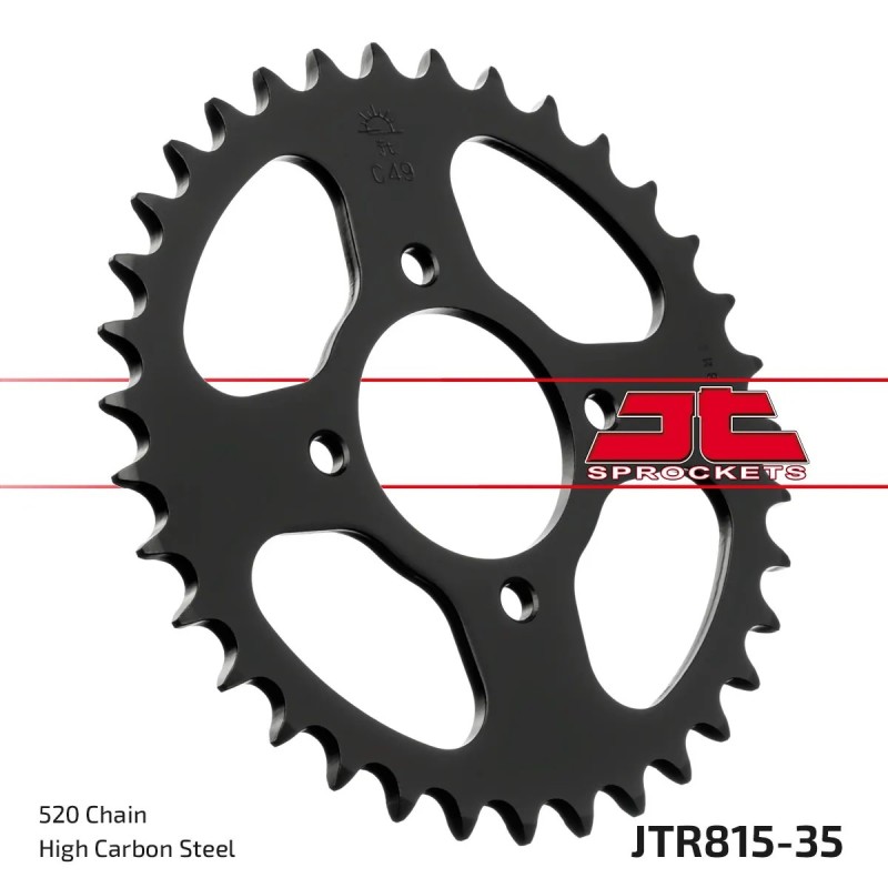 corona moto jt sprockets de acero de 35 dientes jtr815 35