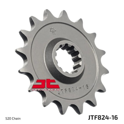 pinon moto jt sprockets acero 16 dientes jtf824 16