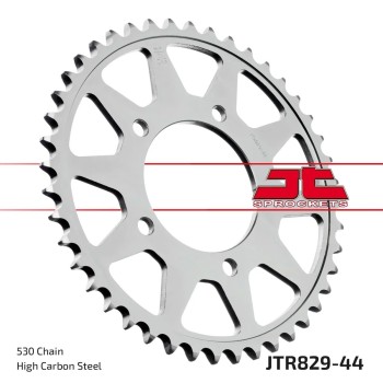 corona moto jt sprockets de acero de 44 dientes jtr829 44