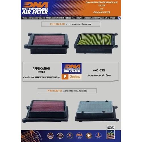 filtro de aire dna honda nt 1100 p h11e20 01