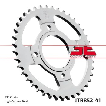 corona moto jt sprockets de acero de 41 dientes jtr852 41
