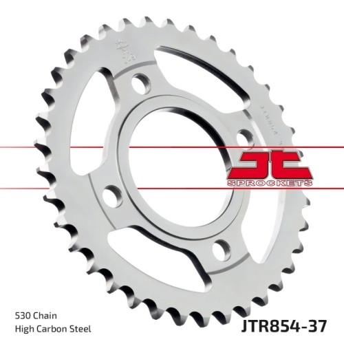corona moto jt sprockets de acero de 37 dientes jtr854 37