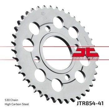 corona moto jt sprockets de acero de 41 dientes jtr854 41