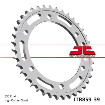 corona moto jt sprockets de acero de 39 dientes jtr859 39