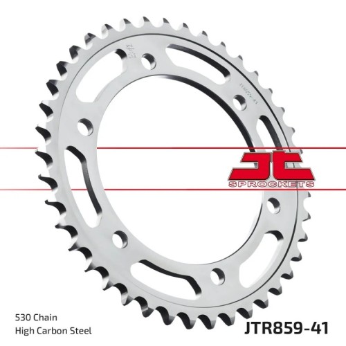 corona moto jt sprockets de acero de 41 dientes jtr859 41