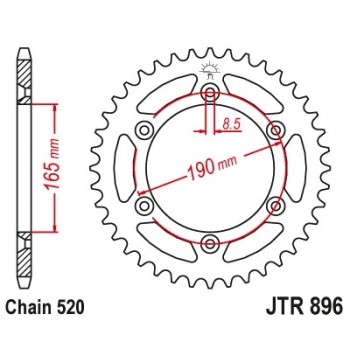 corona de aluminio 89648aljts