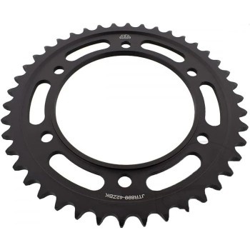 corona moto jt sprockets de acero de 42 dientes jtr899 42zbk