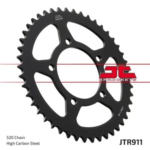 corona jt sprockets para zontes 125 46 dientes paso 520 jtr911 46
