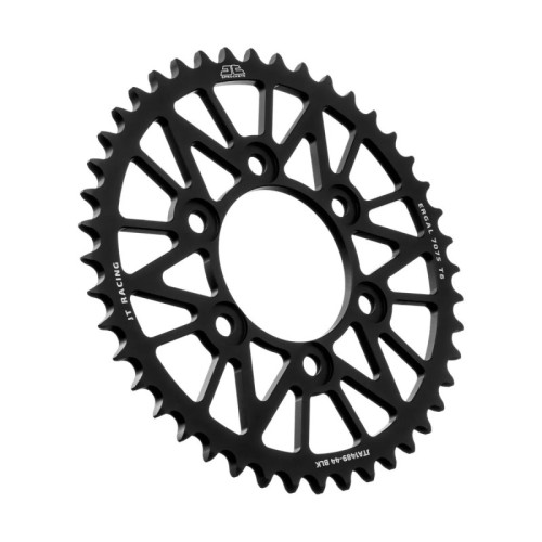 corona moto jt sprockets de aluminio de 44 dientes jta1489 44blk