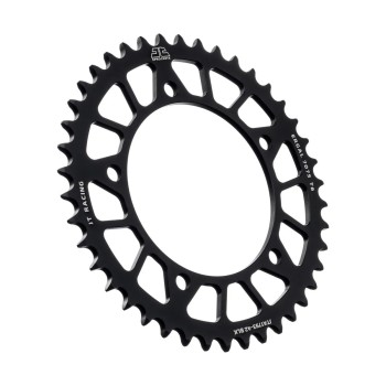 corona moto jt sprockets 42 dientes p 520 aluminio negro jta1793 42blk