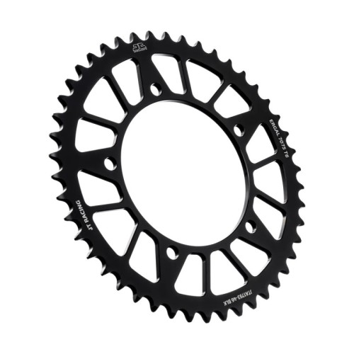 corona moto jt sprockets 46 dientes p 520 aluminio negro jta1793 46blk