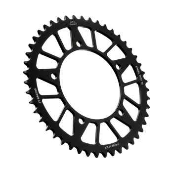 corona moto jt sprockets 47 dientes p 520 aluminio negro jta1793 47blk