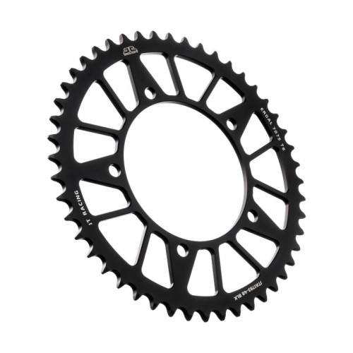 corona moto jt sprockets de aluminio de 48 dientes jta1793 48blk