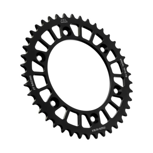 corona moto jt sprockets 42 dientes p 520 aluminio negro jta210 42blk
