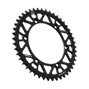 corona moto jt sprockets de aluminio de 46 dientes jta460 46blk