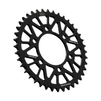 corona moto jt sprockets 40 dientes p 520 aluminio negro jta478 40blk
