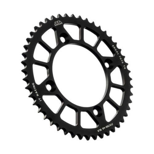 corona moto jt sprockets de aluminio de 48 dientes jta798 48blk