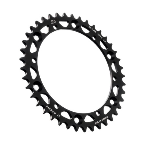 corona moto jt sprockets de aluminio de 41 dientes jta853 41blk
