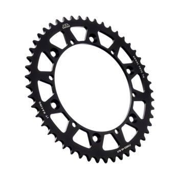 corona moto jt sprockets de aluminio de 49 dientes jta853 49blk