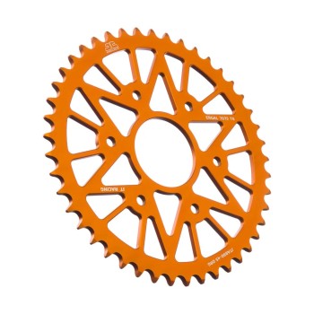 corona moto jt sprockets de aluminio de 45 dientes jta890 45org