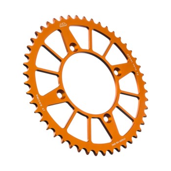 corona moto jt sprockets de aluminio de 48 dientes jta891 48org