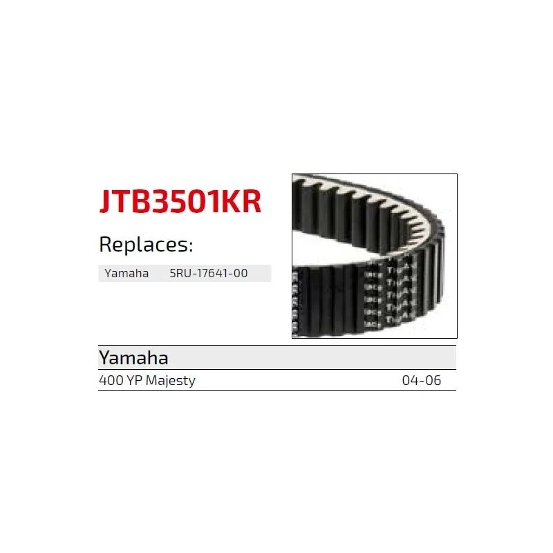 correa moto jt kevlar yamaha premium jtb3402kr