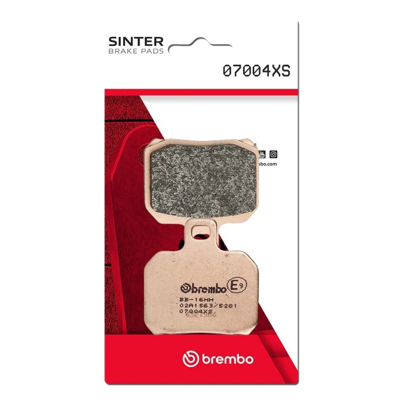 pastillas de freno moto brembo sinterizadas 07004xs