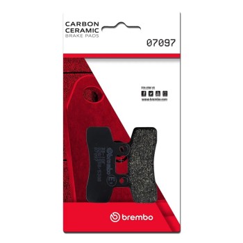 pastillas de freno moto brembo genuinas 07097