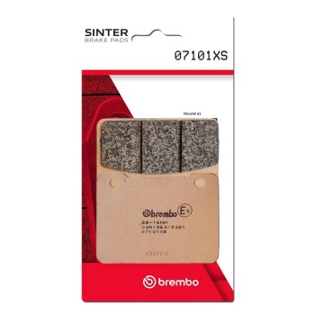 pastillas de freno moto brembo sinterizadas 07001xs