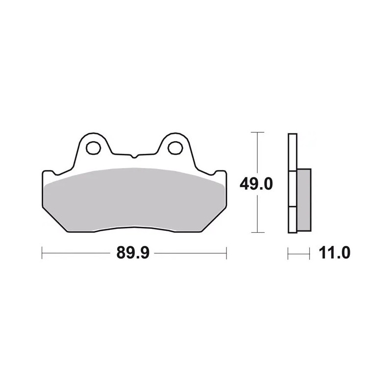 pastillas de freno moto brembo sinterizadas 07ho10la