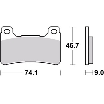 pastillas de freno moto brembo sinterizadas 07ho50sr 2