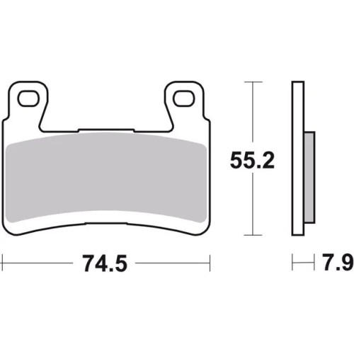 pastillas de freno moto brembo racing sc 07ka29