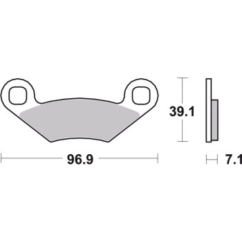 pastillas de freno moto brembo sinterizadas 07po01sd 2