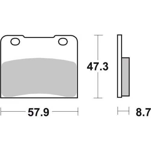 pastillas de freno moto brembo genuinas 07su0707