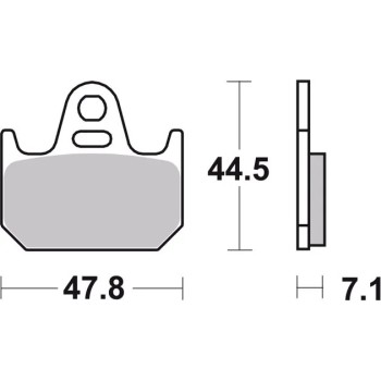 pastillas de freno moto brembo organicas 07ya29cc 2