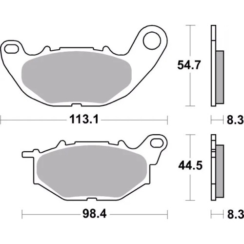pastillas de freno moto brembo sinterizadas 07ya52sa