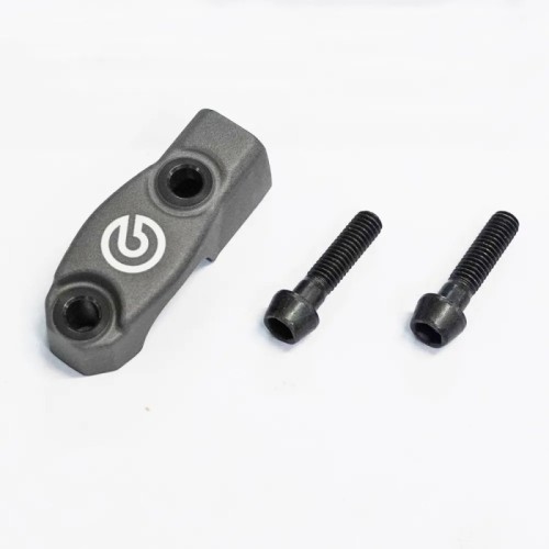 abrazadera portaespejo brembo rcs corsa corta m8 x 1 25 rosca izquierda ref 110c74080