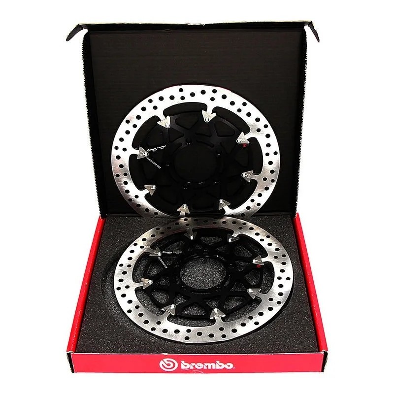 kit discos de freno brembo delanteros t drive 208a98534
