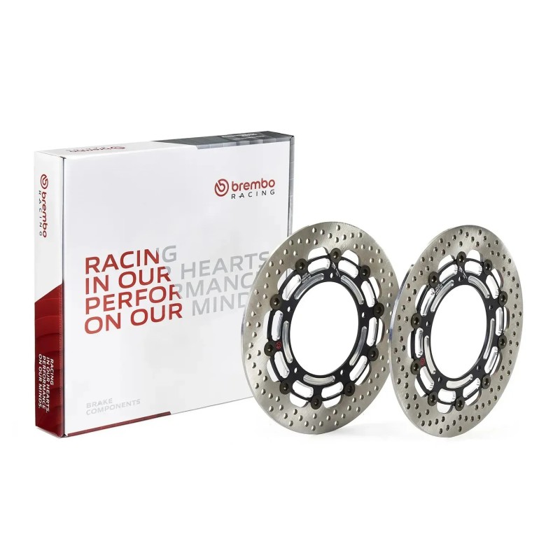 discos de freno delanteros brembo racing hpk pareja 208b47019