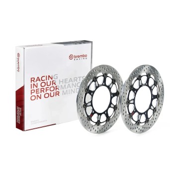 discos de freno delanteros brembo racing hpk pareja 208b47035