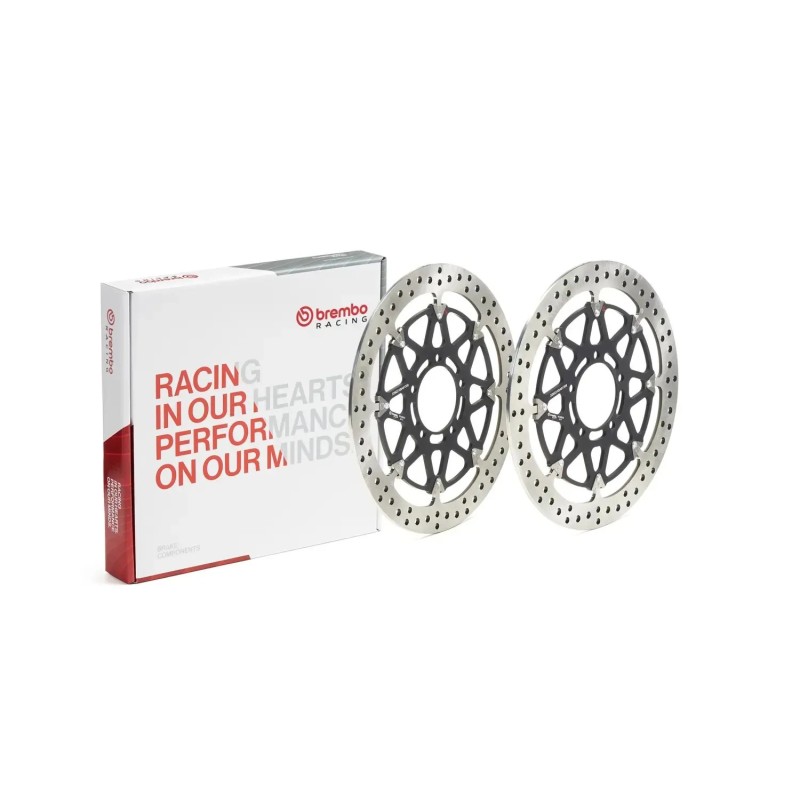 discos de frenos delanteros brembo racing t drive pareja 208c89022