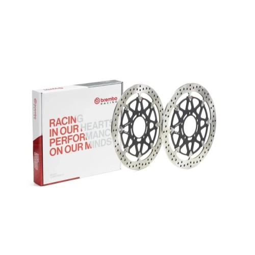 discos de frenos delanteros brembo racing t drive pareja 208c89022