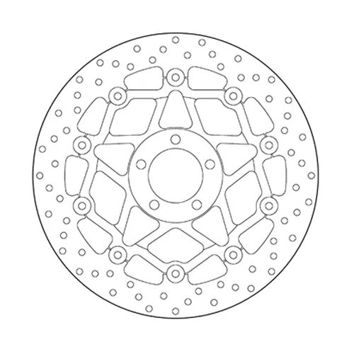 disco de freno moto brembo fijo serie oro 78b40901