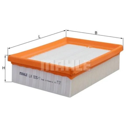 filtro de aire mahle para moto ktm lx9251