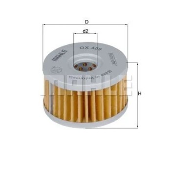 filtro de aceite mahle ox409