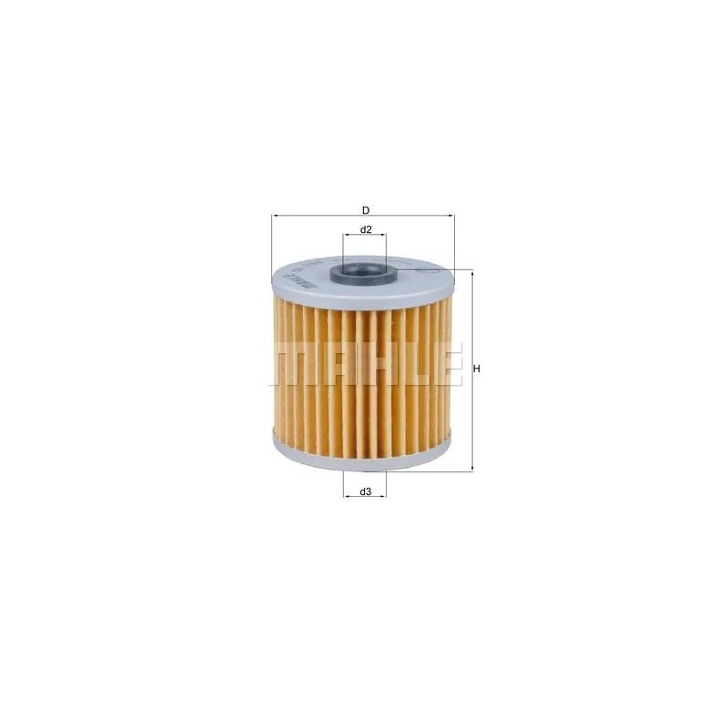 filtro de aceite mahle ox796