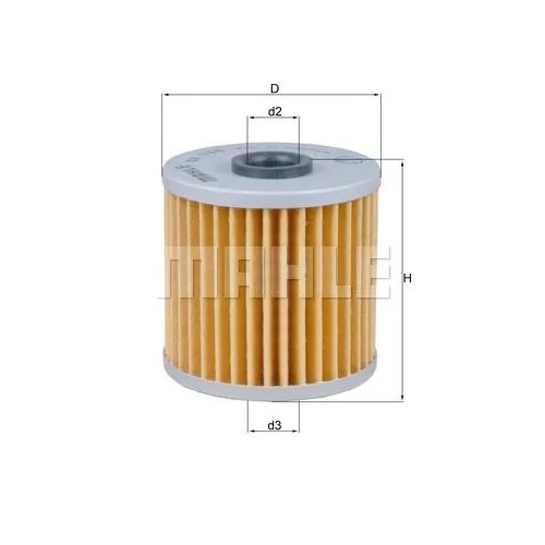 filtro de aceite mahle ox796