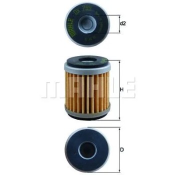 filtro de aceite mahle ox799