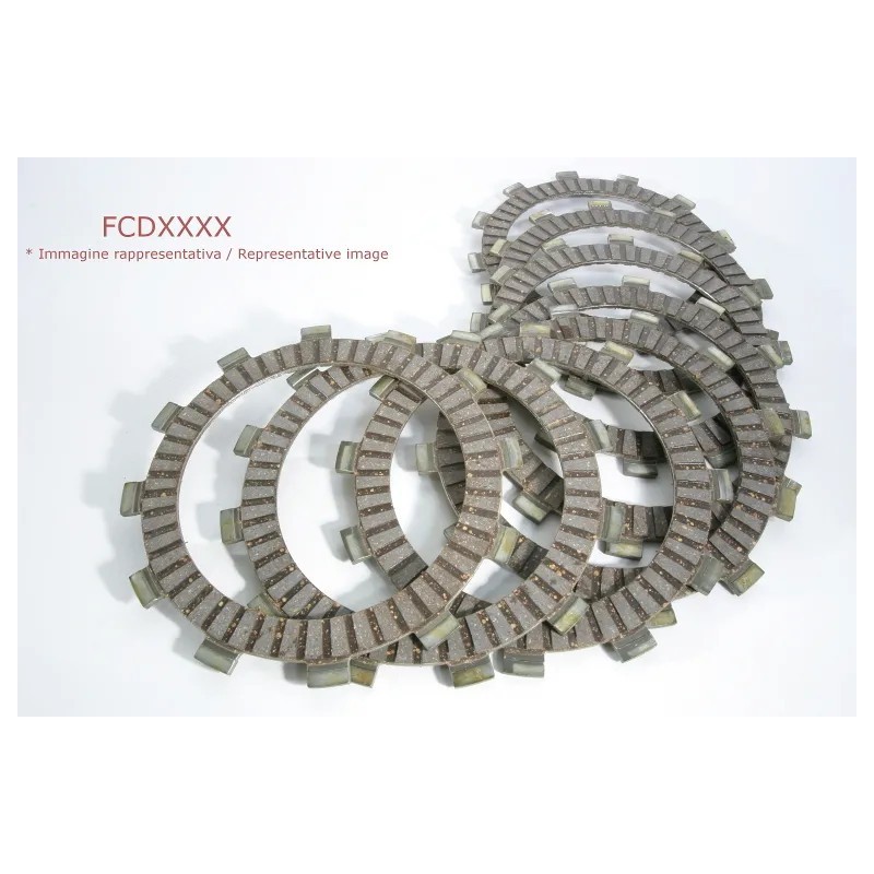 discos de embrague honda cbf250 dominator 250 ferodo fcd1129